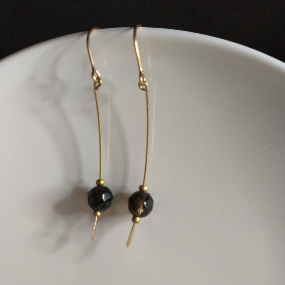 Gemstone earrings